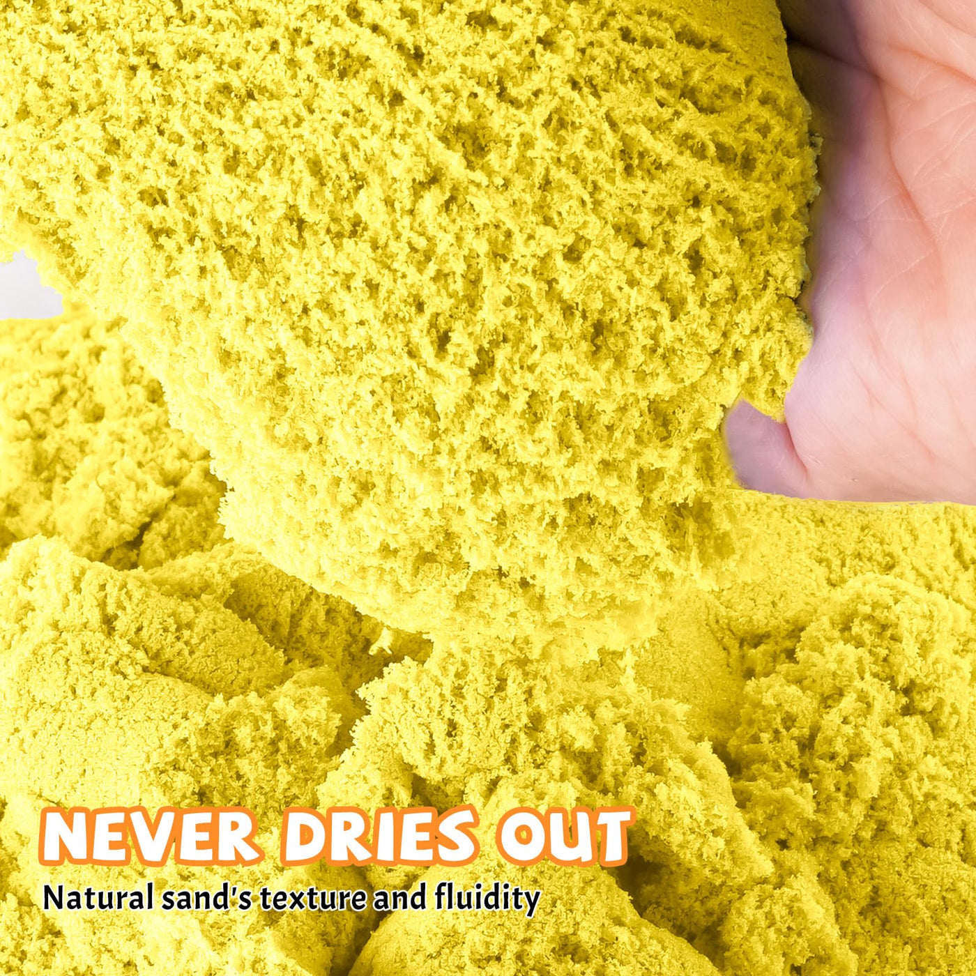 2.2 Lbs Flexisand (Yellow) - FlexiSand.Fun