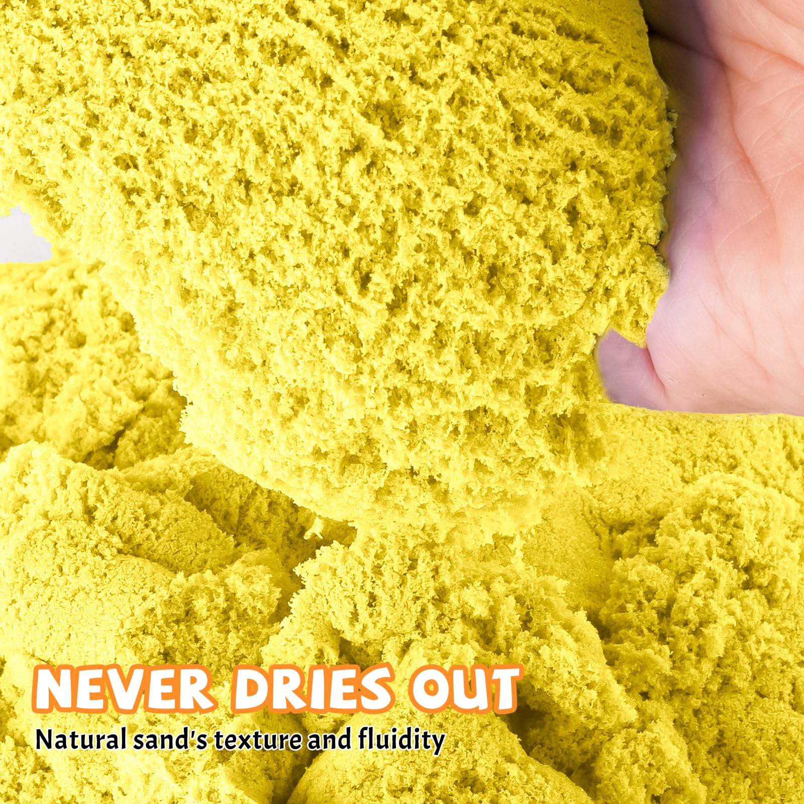2.2 Lbs Flexisand (Yellow) - FlexiSand.Fun