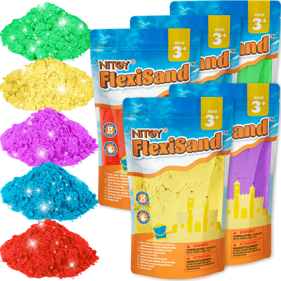 11 Lbs Flexisand (5 Dark Colors)