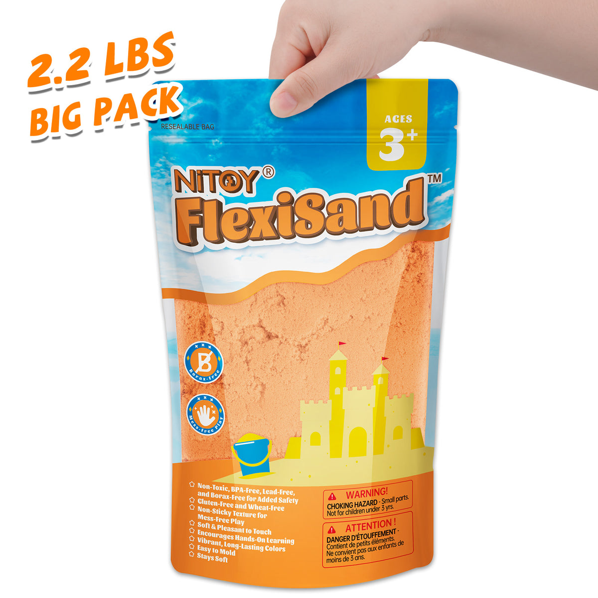 2.2 Lbs Flexisand (Orange)