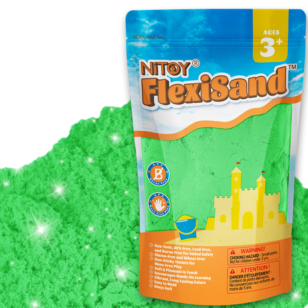 2.2 Lbs Flexisand (Green)