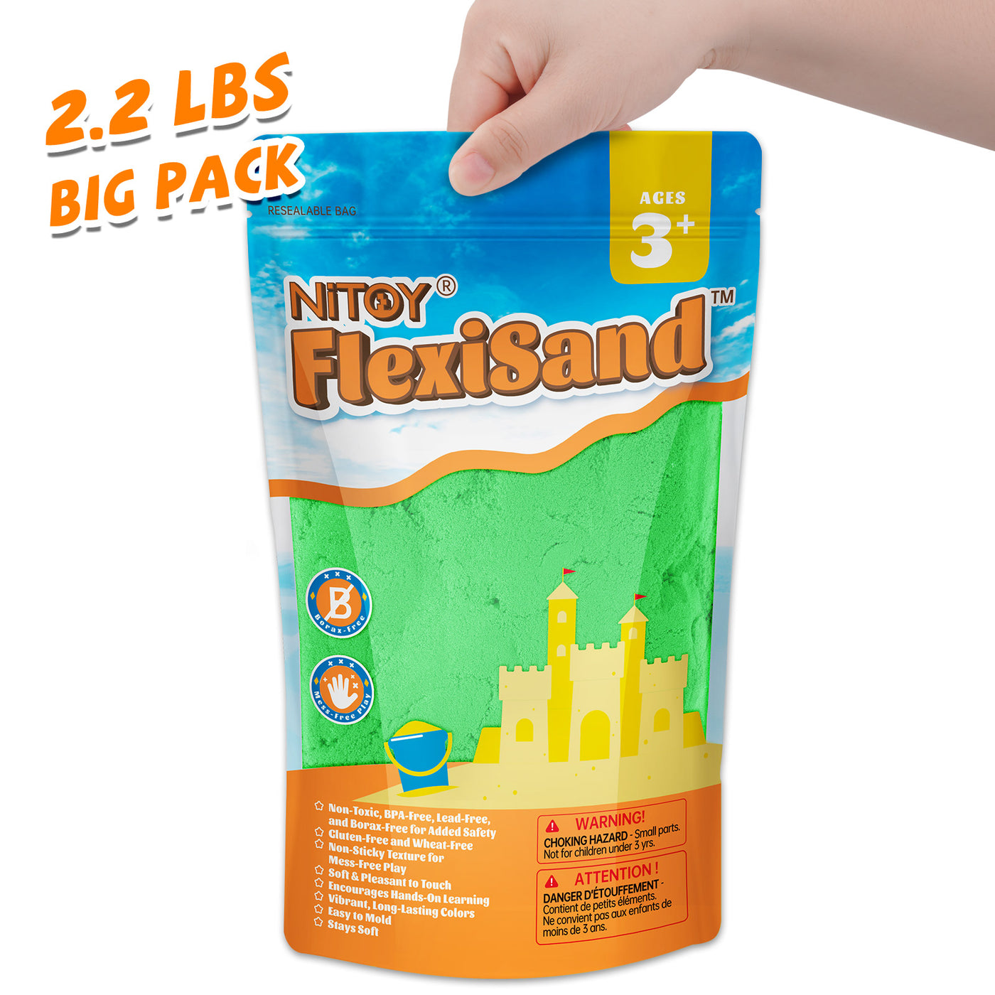 2.2 Lbs Flexisand (Green)
