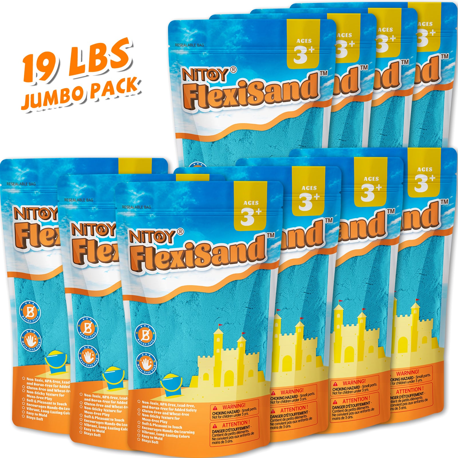 19 Lbs Flexisand (Dark Blue)