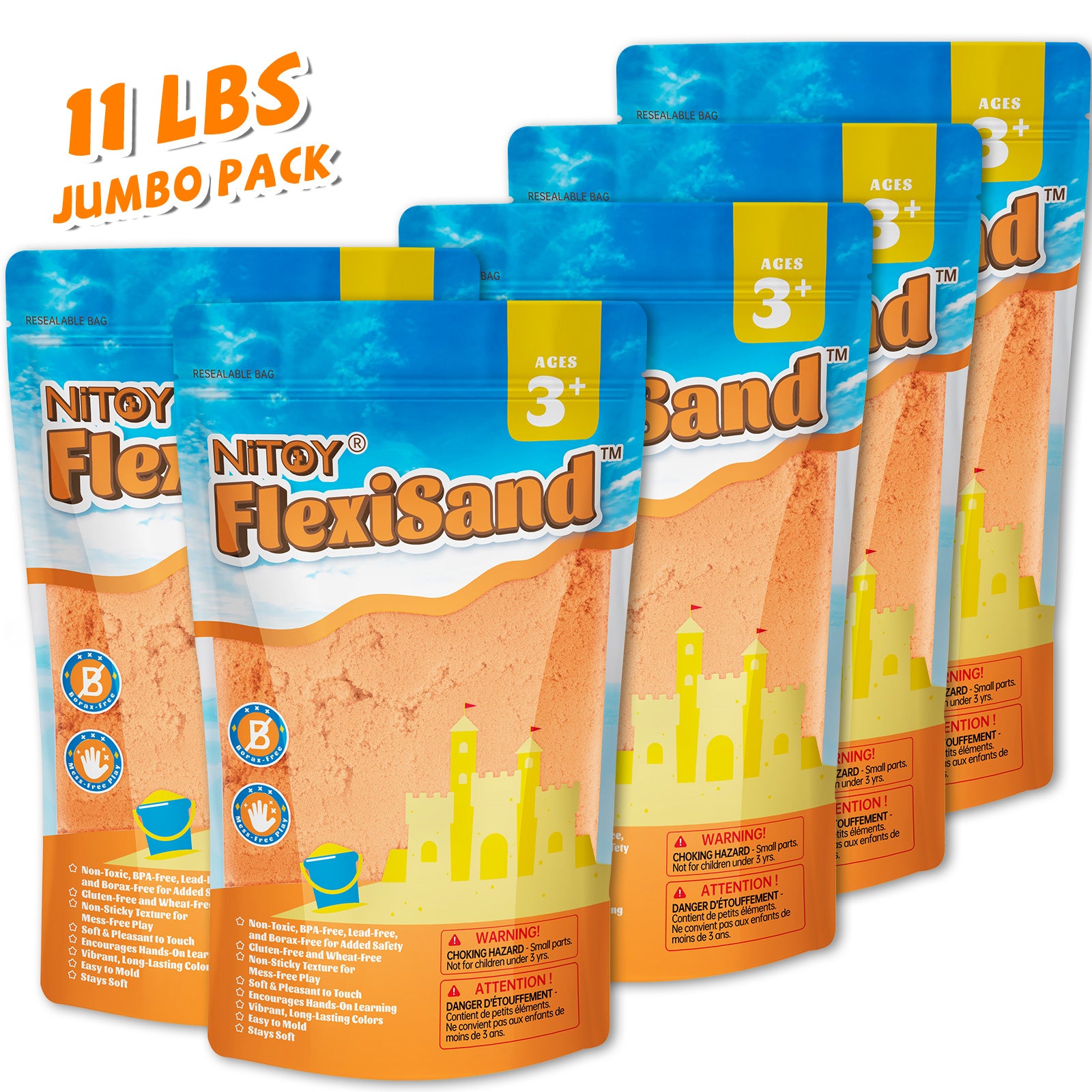 11 Lbs Flexisand (Orange)