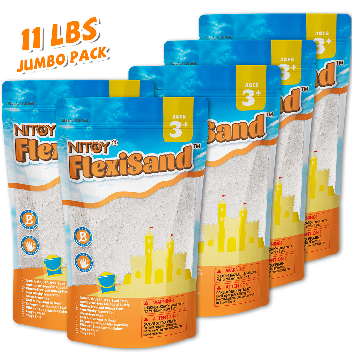 11 Lbs Flexisand (White)