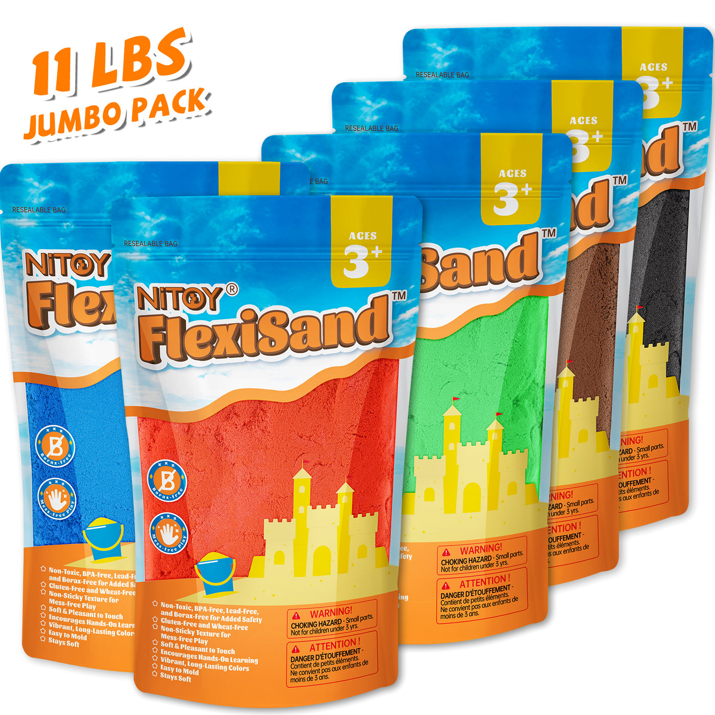11 Lbs Flexisand (Neutral Shades)