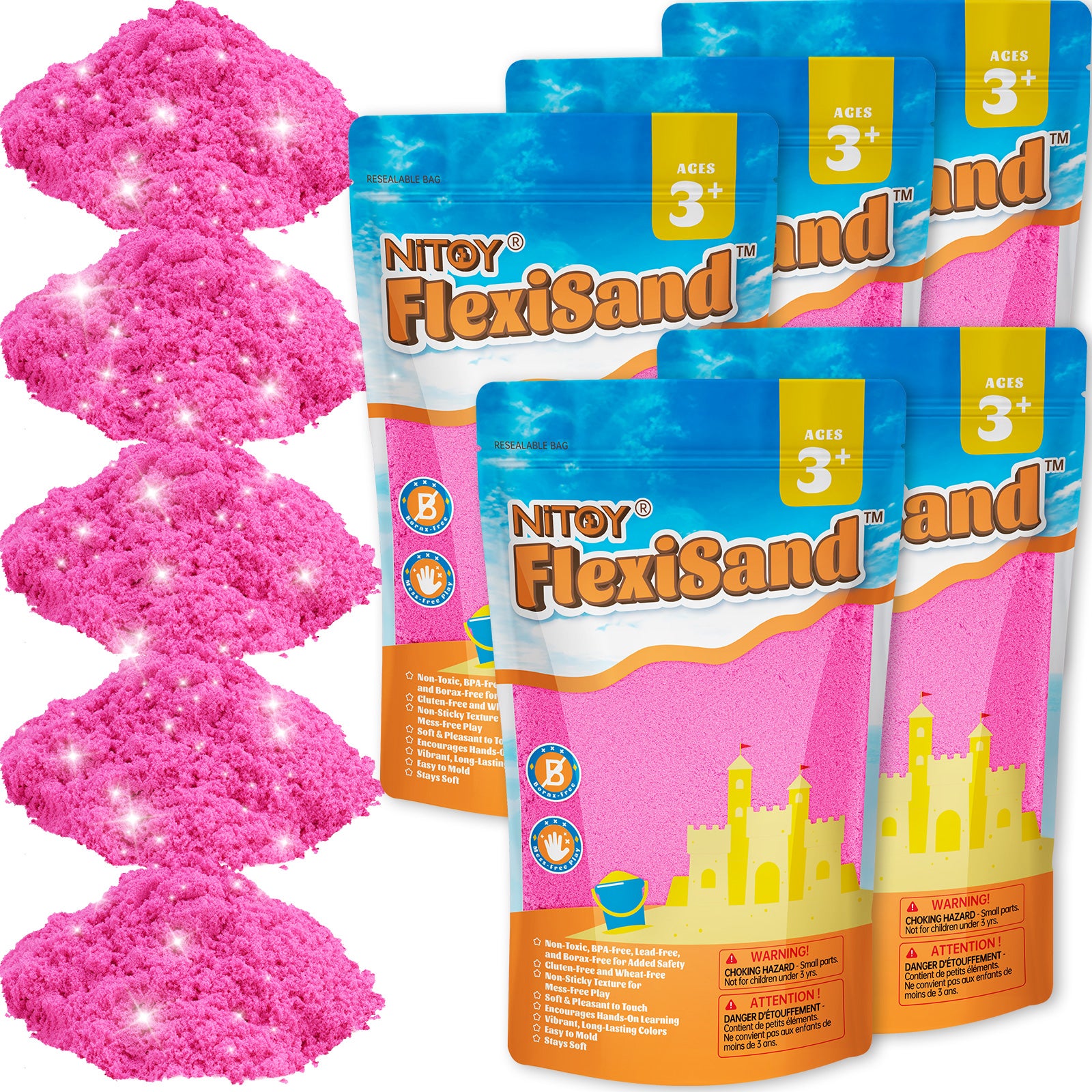 11 Lbs Flexisand (Hot Pink)