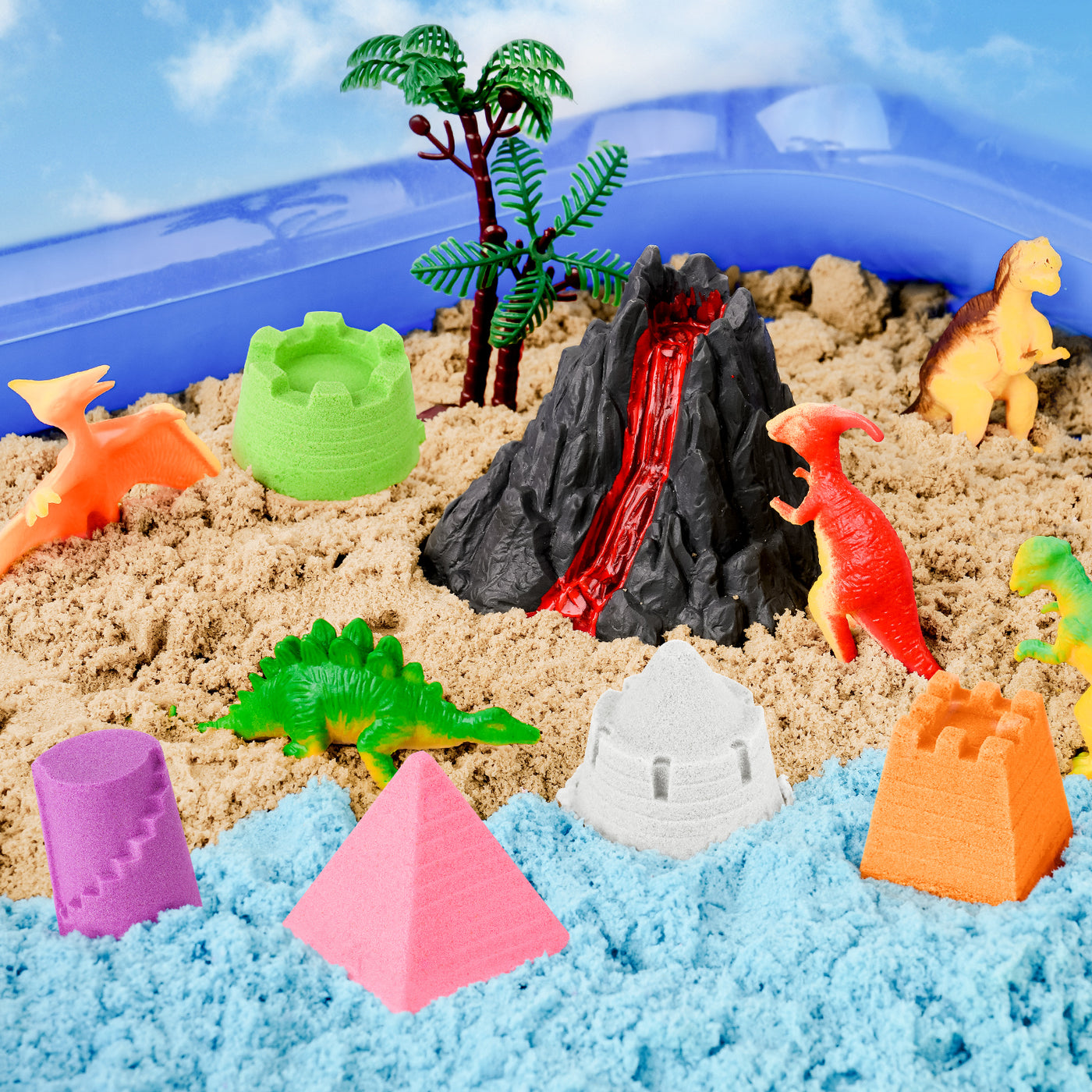 flexisandfun-non-toxic-kids-play-sand-dinosaur-volcano